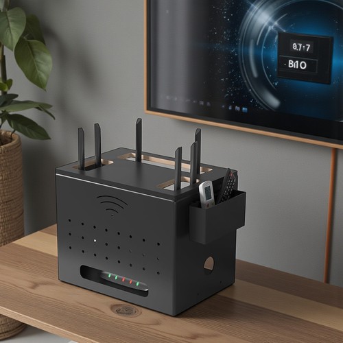Wifi router cabinet hide - router,
