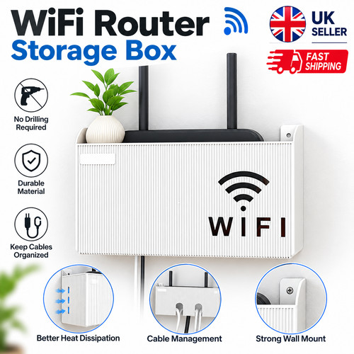 Wifi router storage box wall - router,
