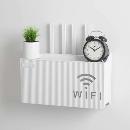 Wifi router storage box - storage, wall