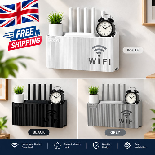 Wifi router storage box - router,