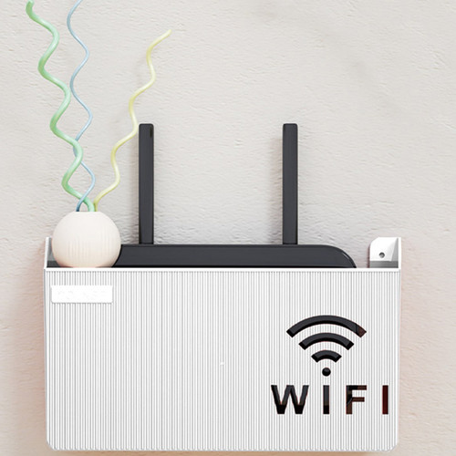 Wifi router storage - storage, wall