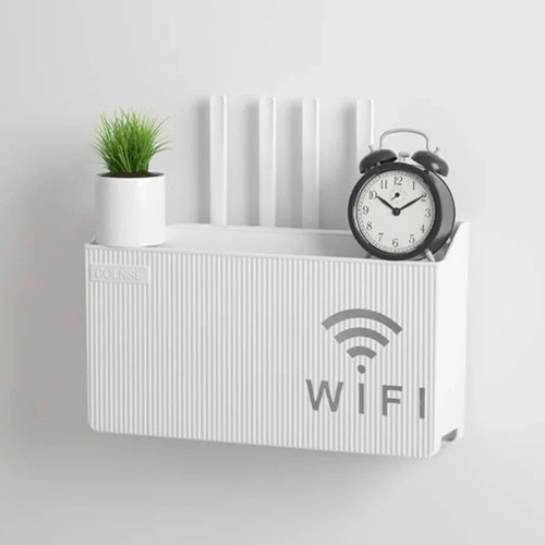 Home router storage box - router,