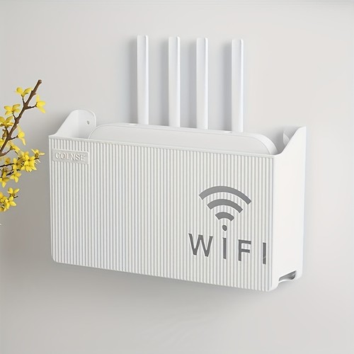Wall mounted wifi router - mounted,