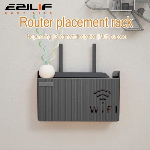 Router storage rack wall - router,