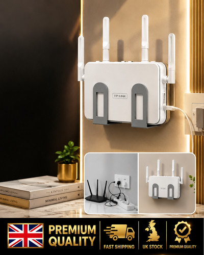 Wall mount router shelf - wall,