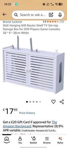 Large wifi router cover - large,