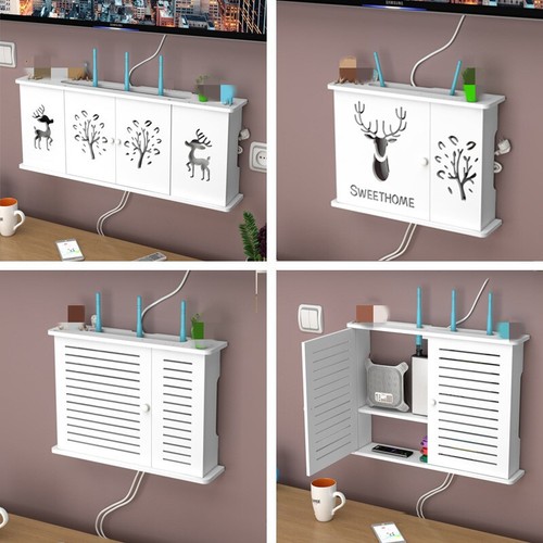 Wifi router shelf storage - router,