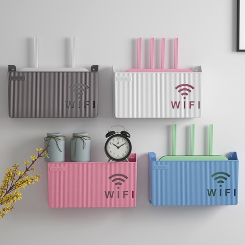 Sleek wall mount wifi router - wall,