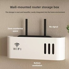 Wall Mounted WiFi Router Shelf