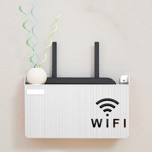 Wifi router storage box wall - storage,