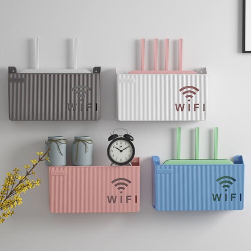 Wifi router storage box shelf - router,