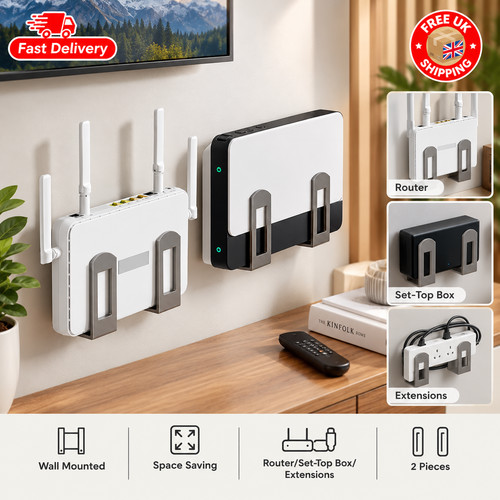 2pcs router wall mount - 2pcs,